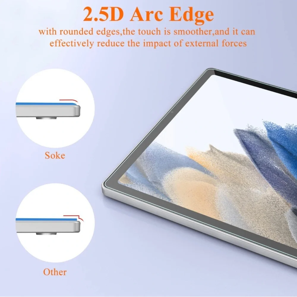 Premium Tempered Glass Screen Protectors - 2 Pack